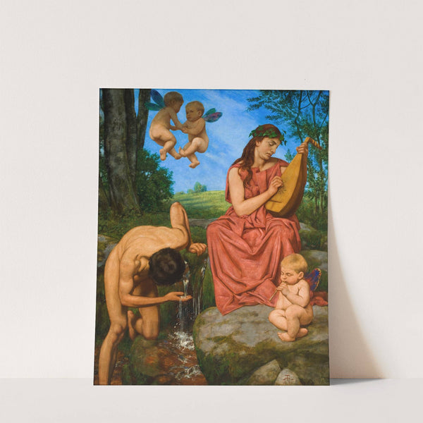 Die Quelle (The Spring) (1895) by Hans Thoma