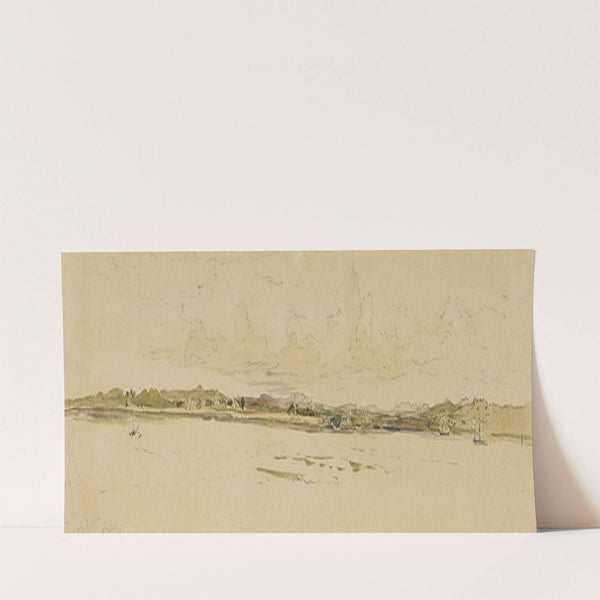 Die Reede von Point de Galle auf Ceylon (Sri Lanka) (1858) by Joseph Selleny