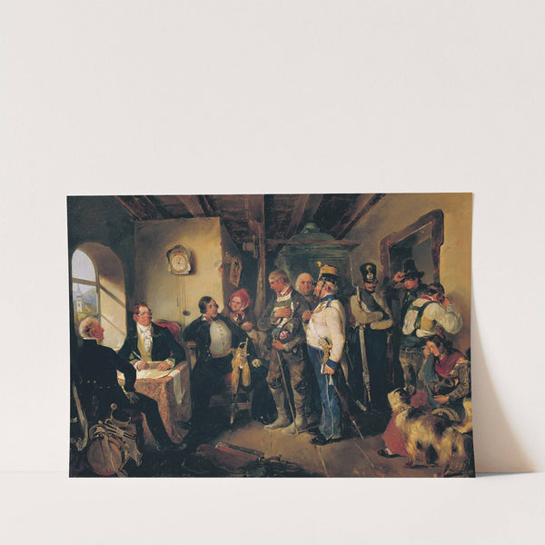 Die Rekrutierung by Carl Schindler