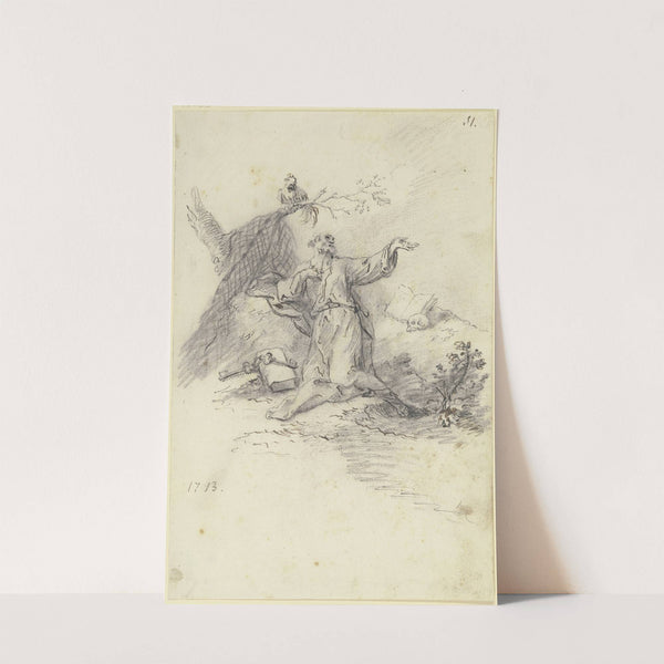 Die Reue des Heiligen Petrus (1756) by Martin Johann Schmidt