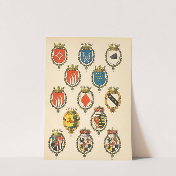 Die Ritter des Koniglich Preussichen Hohen Ordens Pl.04 (1881) by W. Moeser