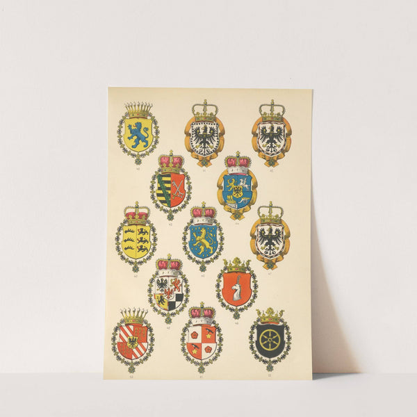 Die Ritter des Koniglich Preussichen Hohen Ordens Pl.06 (1881) by W. Moeser