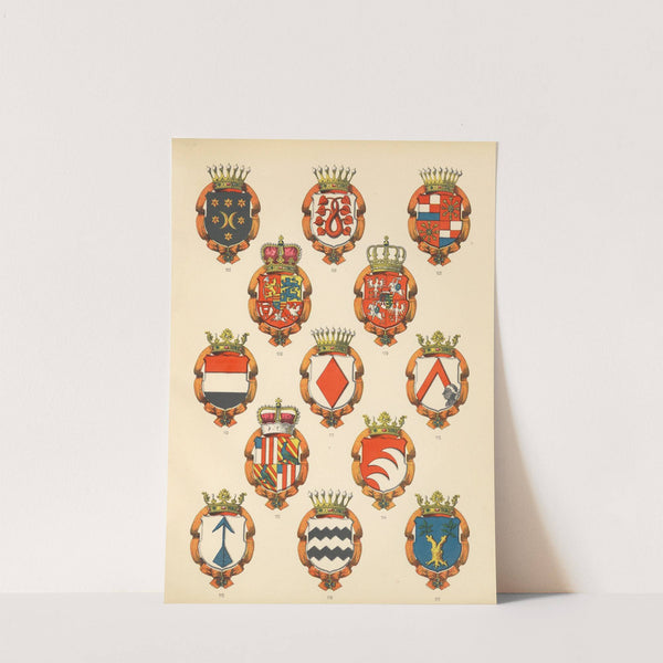 Die Ritter des Koniglich Preussichen Hohen Ordens Pl.11 (1881) by W. Moeser