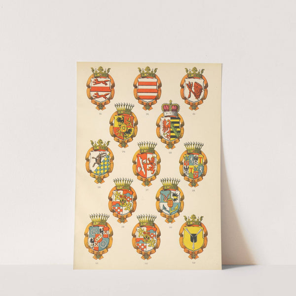 Die Ritter des Koniglich Preussichen Hohen Ordens Pl.13 (1881) by W. Moeser