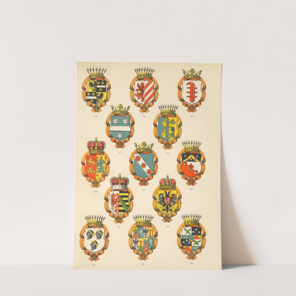 Die Ritter des Koniglich Preussichen Hohen Ordens Pl.14 (1881) by W. Moeser