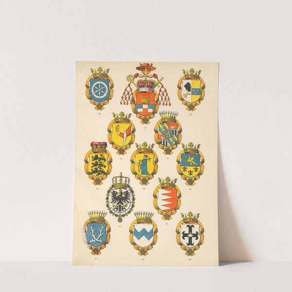 Die Ritter des Koniglich Preussichen Hohen Ordens Pl.15 (1881) by W. Moeser