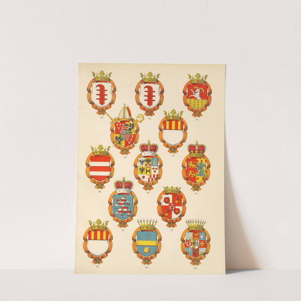 Die Ritter des Koniglich Preussichen Hohen Ordens Pl.17 (1881) by W. Moeser