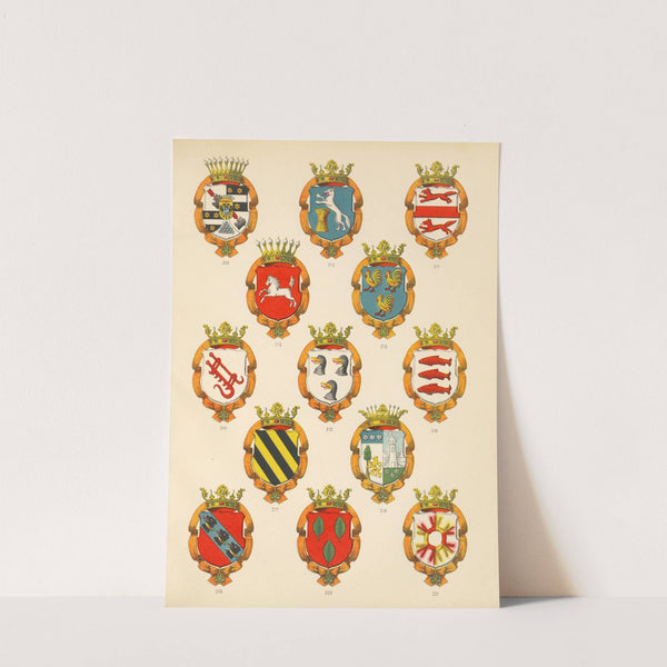 Die Ritter des Koniglich Preussichen Hohen Ordens Pl.19 (1881) by W. Moeser