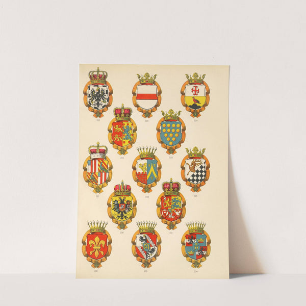 Die Ritter des Koniglich Preussichen Hohen Ordens Pl.20 (1881) by W. Moeser