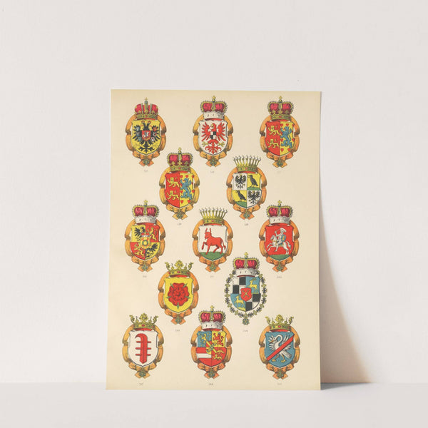 Die Ritter des Koniglich Preussichen Hohen Ordens Pl.21 (1881) by W. Moeser