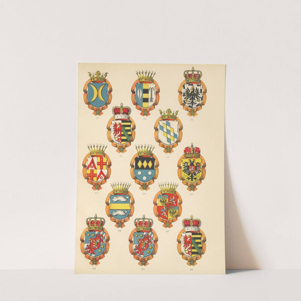 Die Ritter des Koniglich Preussichen Hohen Ordens Pl.22 (1881) by W. Moeser