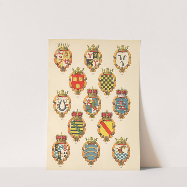 Die Ritter des Koniglich Preussichen Hohen Ordens Pl.25 (1881) by W. Moeser