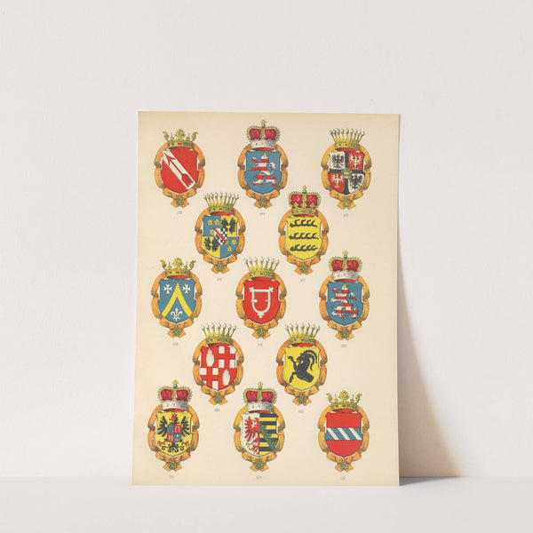 Die Ritter des Koniglich Preussichen Hohen Ordens Pl.27 (1881) by W. Moeser