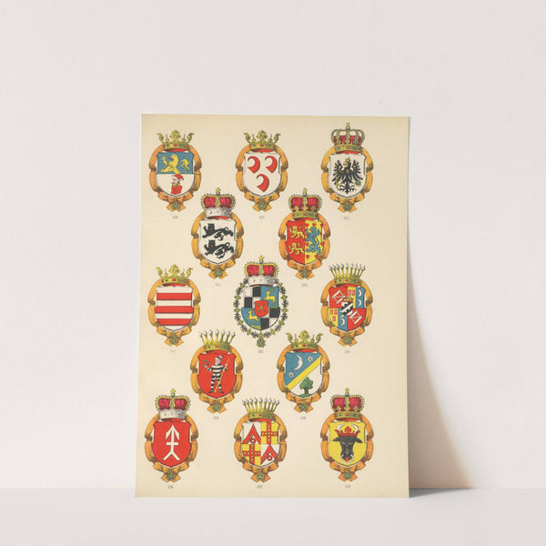 Die Ritter des Koniglich Preussichen Hohen Ordens Pl.28 (1881) by W. Moeser