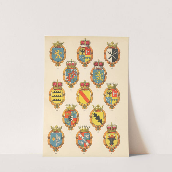 Die Ritter des Koniglich Preussichen Hohen Ordens Pl.29 (1881) by W. Moeser