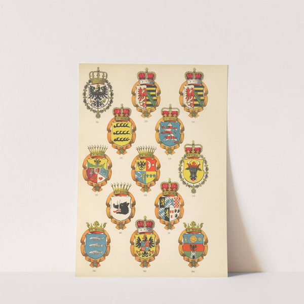 Die Ritter des Koniglich Preussichen Hohen Ordens Pl.30 (1881) by W. Moeser