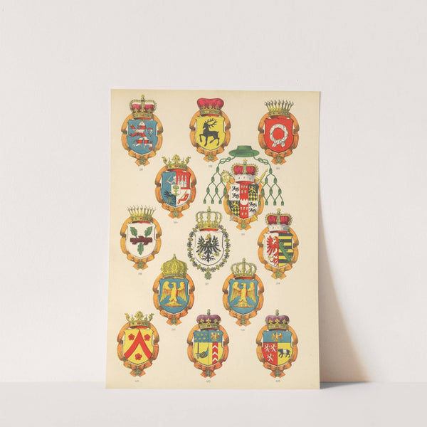 Die Ritter des Koniglich Preussichen Hohen Ordens Pl.33 (1881) by W. Moeser