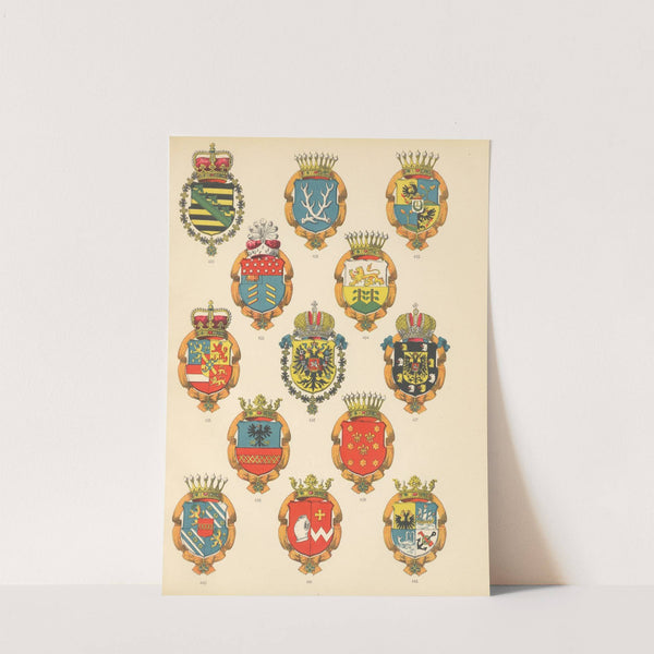 Die Ritter des Koniglich Preussichen Hohen Ordens Pl.36 (1881) by W. Moeser