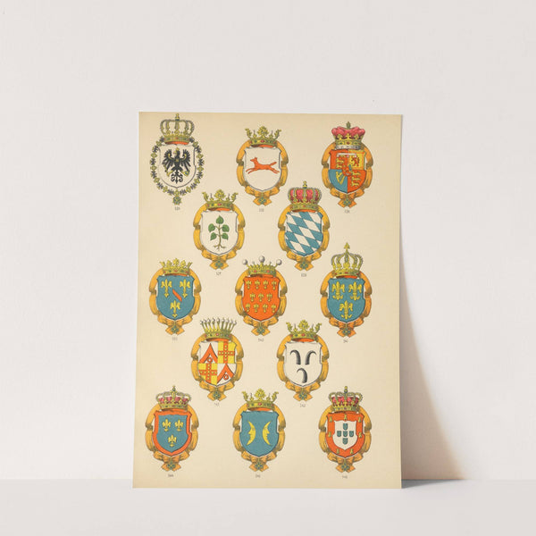 Die Ritter des Koniglich Preussichen Hohen Ordens Pl.44 (1881) by W. Moeser