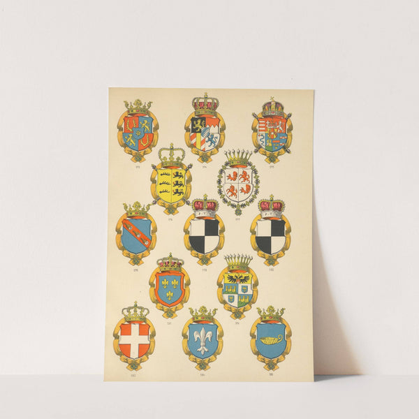 Die Ritter des Koniglich Preussichen Hohen Ordens Pl.47 (1881) by W. Moeser