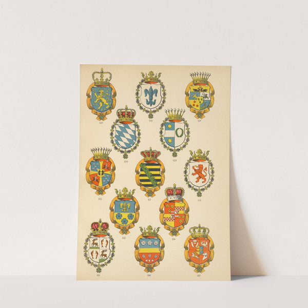 Die Ritter des Koniglich Preussichen Hohen Ordens Pl.51 (1881) by W. Moeser