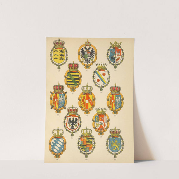 Die Ritter des Koniglich Preussichen Hohen Ordens Pl.52 (1881) by W. Moeser