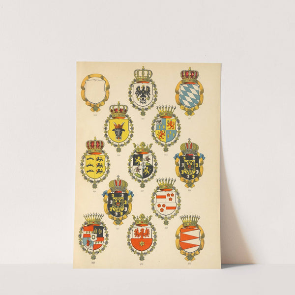 Die Ritter des Koniglich Preussichen Hohen Ordens Pl.69 (1881) by W. Moeser