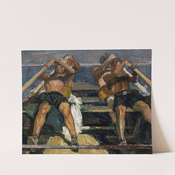 Die Ruderer (circa 1925) by Hermann Groeber