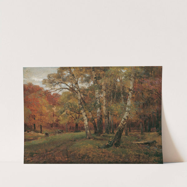 Die Ruine Starhemberg im Piestingtal by Hugo Charlemont