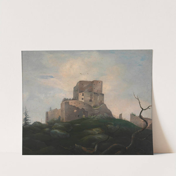 Die Ruine Wittinghausen by Adalbert Stifter