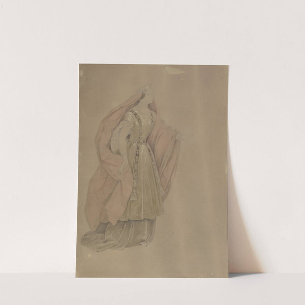 Die Sängerin Karoline Hetzenecker in der Oper 'Hans Heiling' by Moritz von Schwind