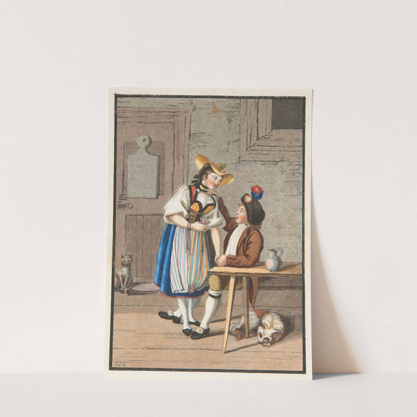 Die Schenke (1805) by Gabriel Lory the older