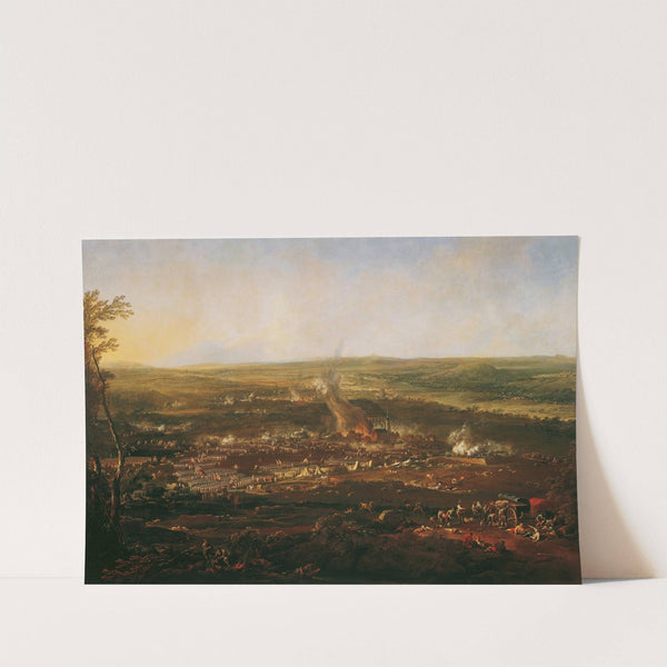 Die Schlacht bei Hochkirch by Johann Christian Brand