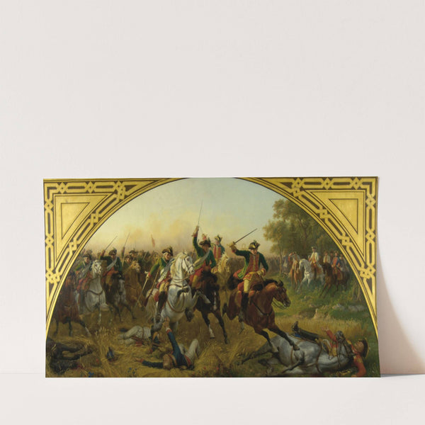 Die Schlacht bei Kolin 1757 (1865) by Karl von Blaas