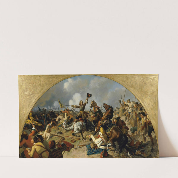 Die Schlacht bei Turin 1706 (1864) by Karl von Blaas