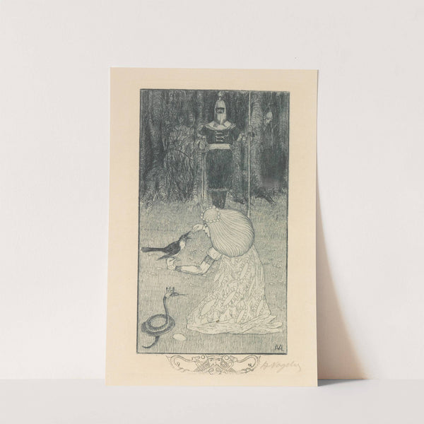 Die Schlangenbraut by Heinrich Vogeler