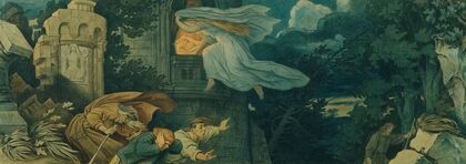 Die schöne Melusine; IX. Melusines Mutterschmerz (1869)