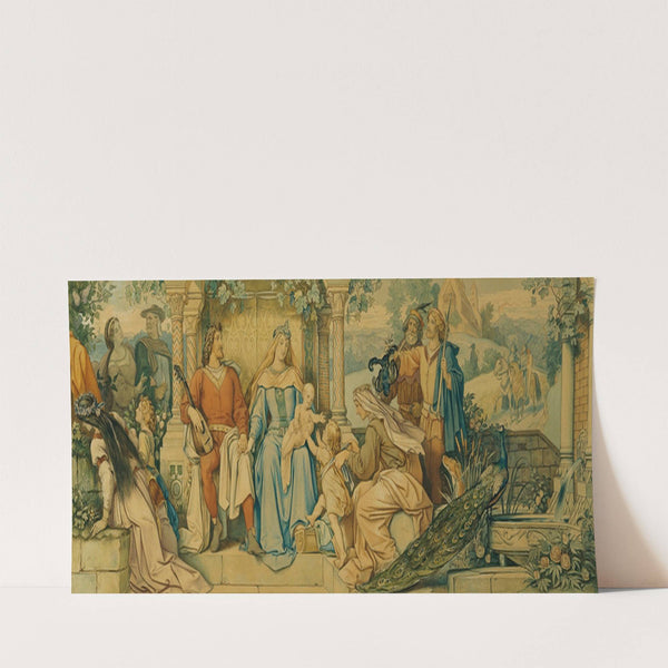Die schöne Melusine; VII. Das Liebesglück (1869) by Moritz von Schwind