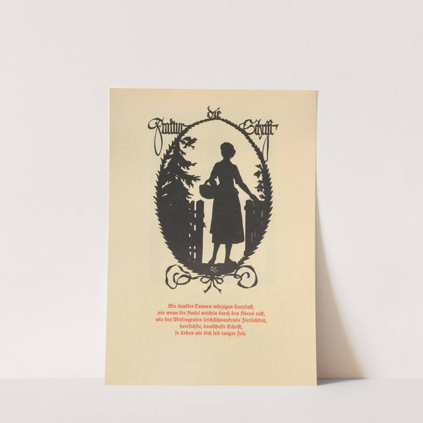 Die Schriftgiesserei im Schattenbild Pl.19 by Rudolf Koch