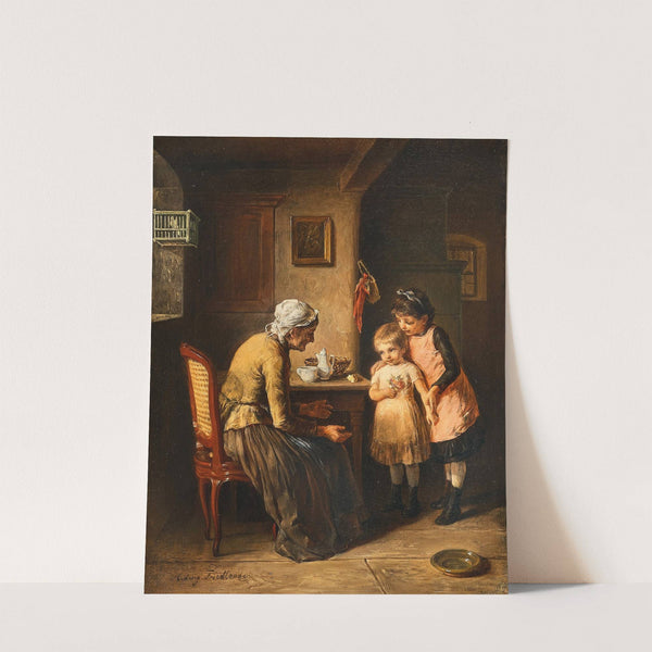 Die schüchterne Gratulantin by Hedwig Friedländer