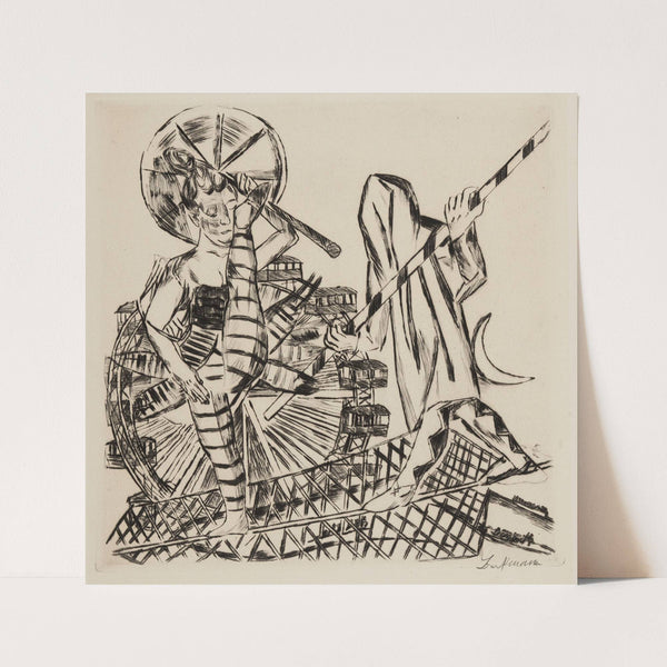 Die Seiltänzer (1921) by Max Beckmann