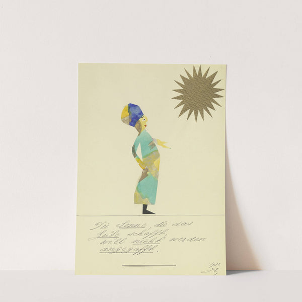 'Die Sonne, die das Gute schafft …' by John Elsas