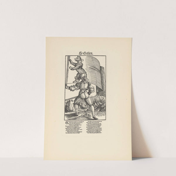 Die Standarten der schweizer Kantone Pl.06 (1923) by Conrad Schnitt