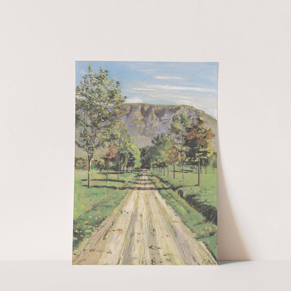 Die Strasse nach Evordes (circa 1890) by Ferdinand Hodler