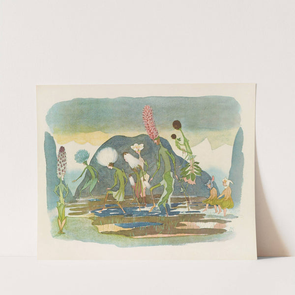 Die Sumpfblumen by Ernst Kreidolf