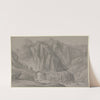 Die Teufelsbrücke an der Via Mala bei Andermatt im Kanton Uri by Franz Schütz