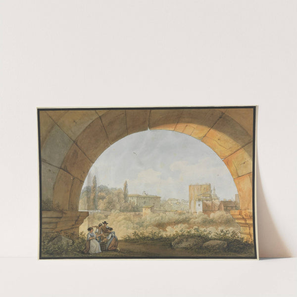 Die Thermen des Titus in Rom by Abraham-Louis-Rodolphe Ducros