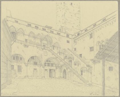 Die Torre dei Lamberti in Verona