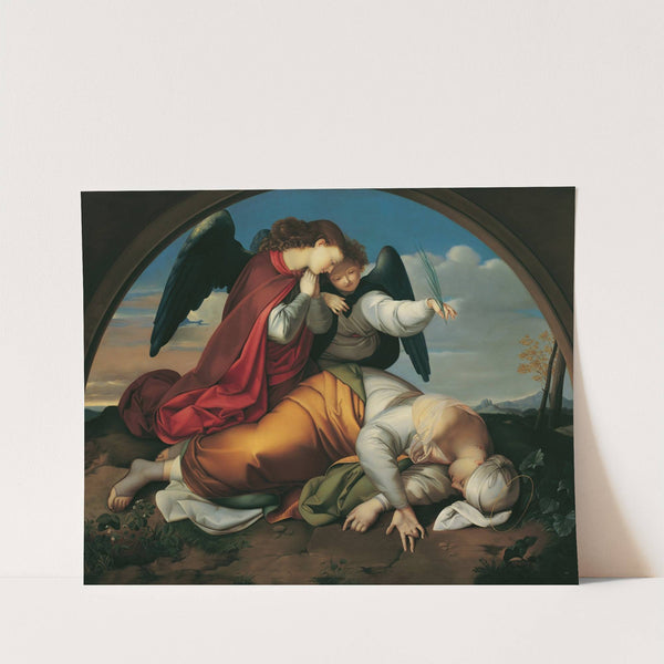 Die tote heilige Caecilia (Wiener Fassung) by Johann Evangelist Scheffer von Leonhardshoff