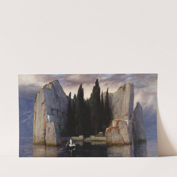 Die Toteninsel III (1883) by Arnold Böcklin